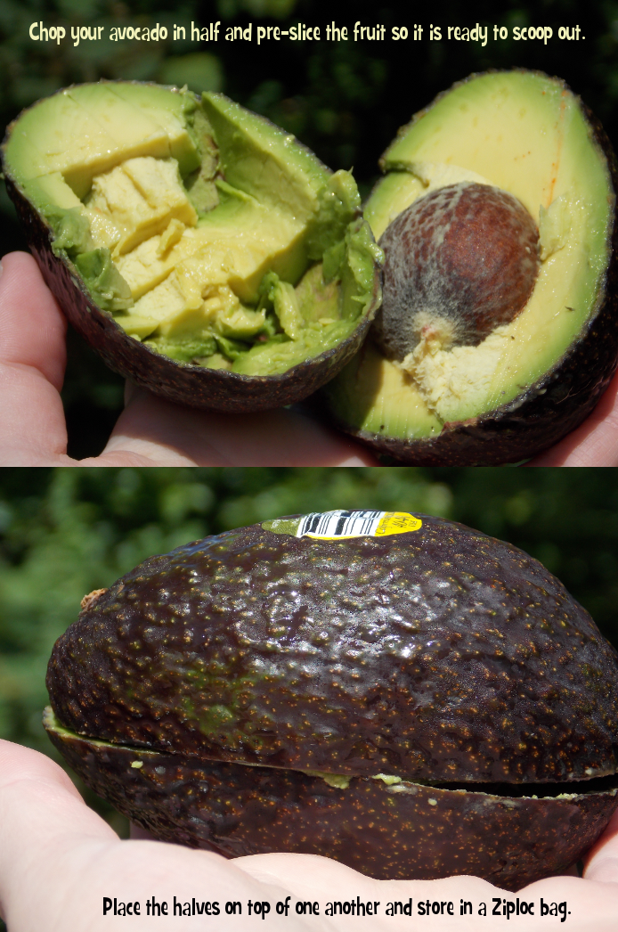 Preparing avocado