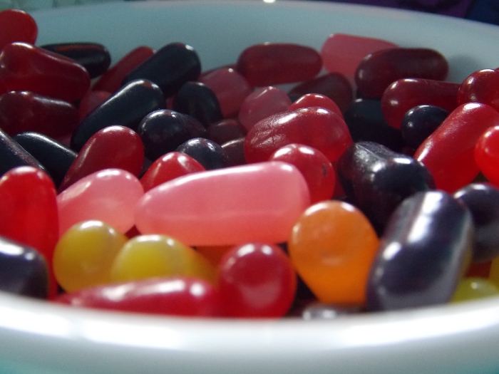 Mike And Ike Halloween Candy Closeup