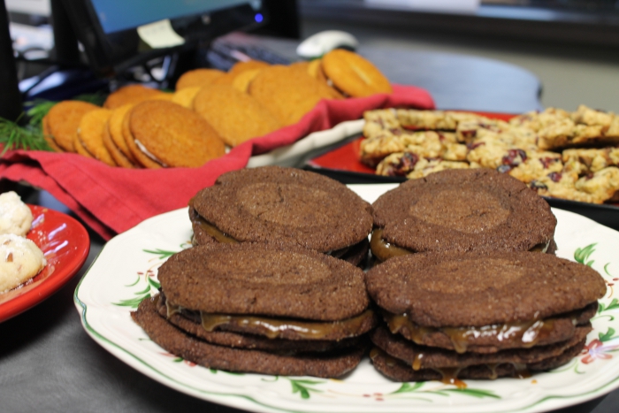 Cookies at the radio station