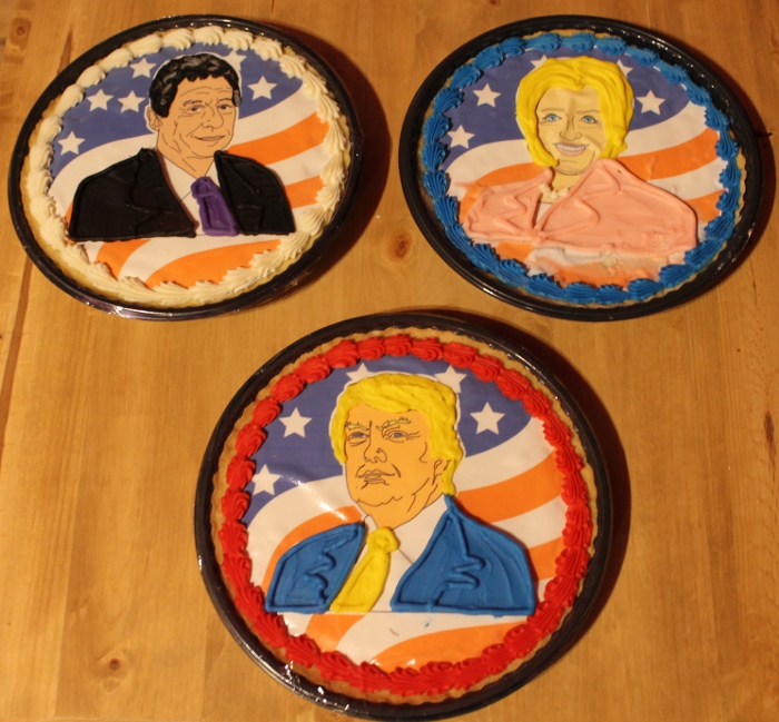 2016 election cookie cakes
