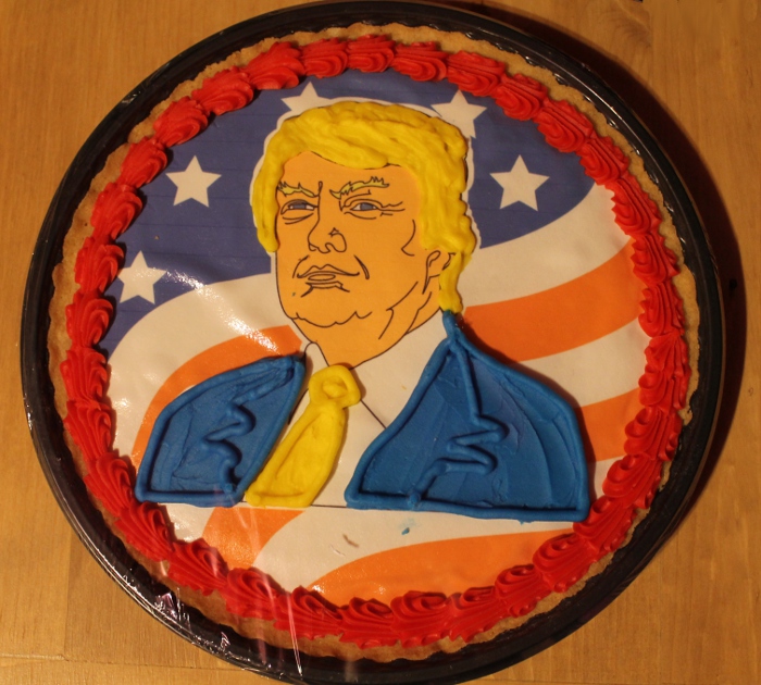 Donald Trump Cookie Cake
